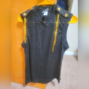 Chain Sleeveless Tee by Andrew Christian